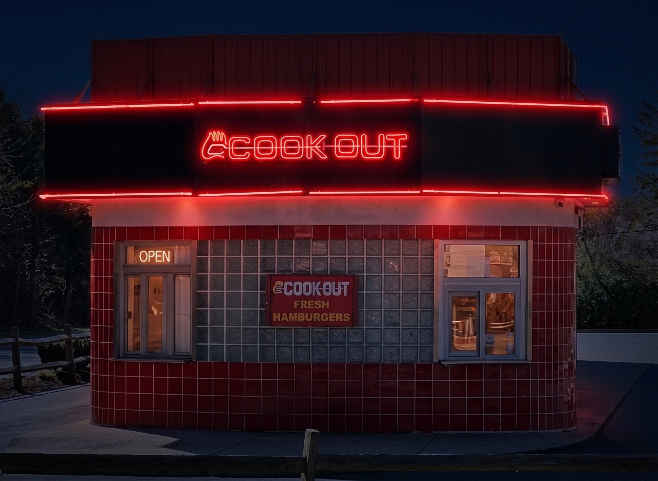 Cook Out — 10th location, Winston-Salem NC 1998